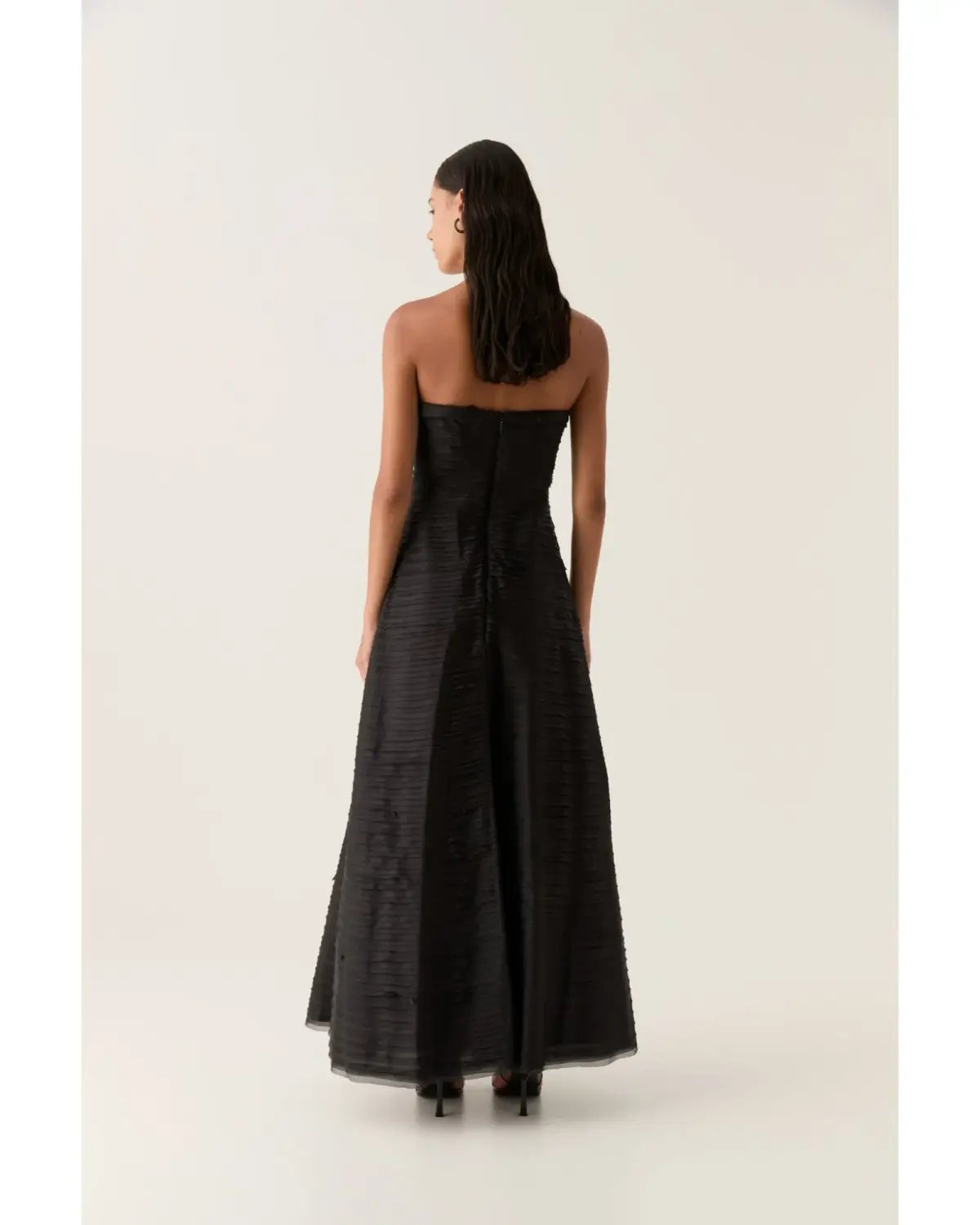 Aje Soundscape Maxi Dress Black Size AU 12 photo 3