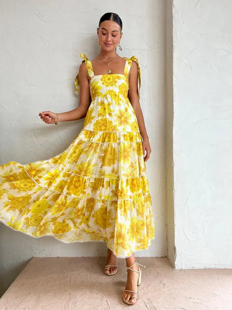 Alemais Sonny Midi Dress in Lemon Size 10 photo 4