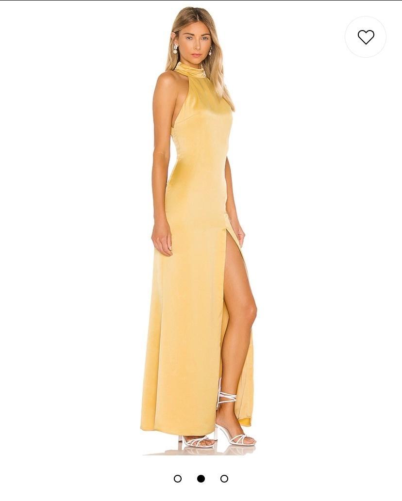 NBD Twyla Gown Antique Gold Size 12 photo 2