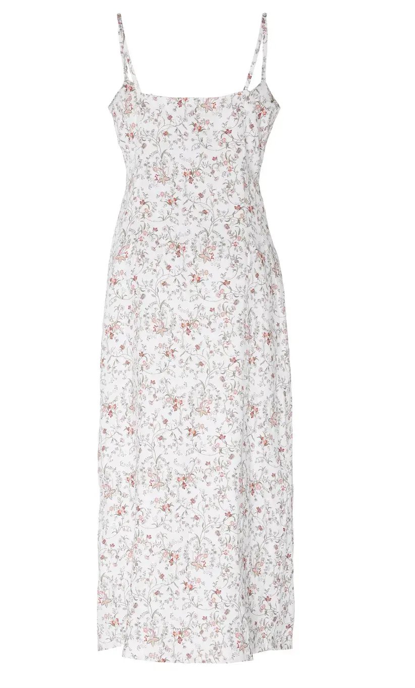 Sir the Label Haisley Linen Midi Dress Floral-Print  Size 6 photo 5