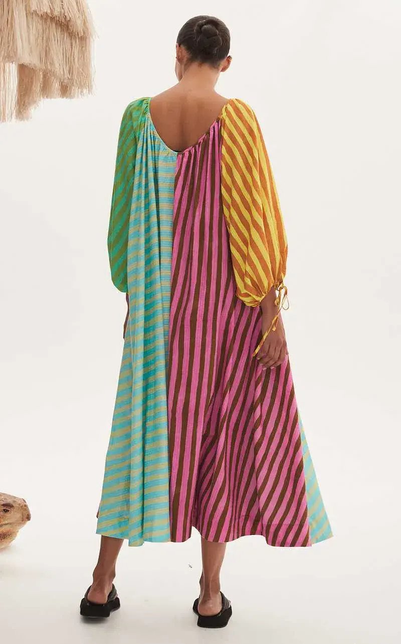 Alemais Bobbie Pool Dress Multi-colored Size AU 14 photo 3
