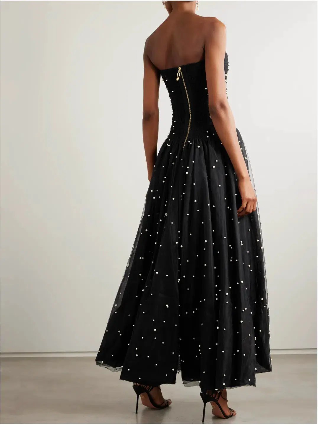 Aje Juniper Gown in Black Size L / AU 12 photo 7