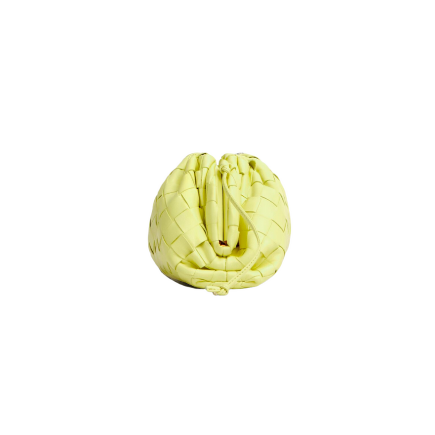 Bottega Veneta Mini Woven Clutch (lantern) photo 3