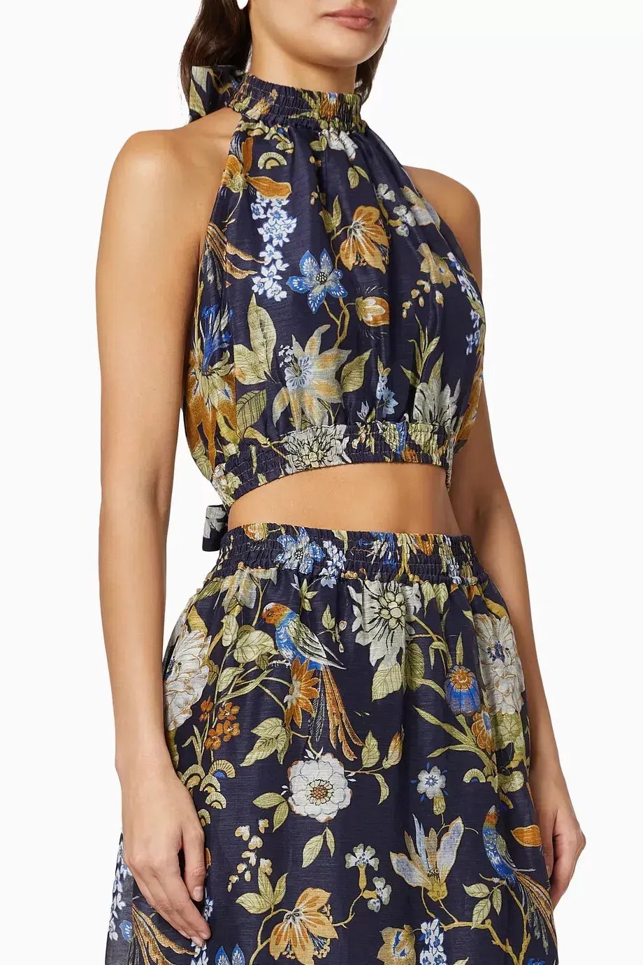 Sir the Label Lilian Halter Top Floral Size 2 / AU 10 photo 2