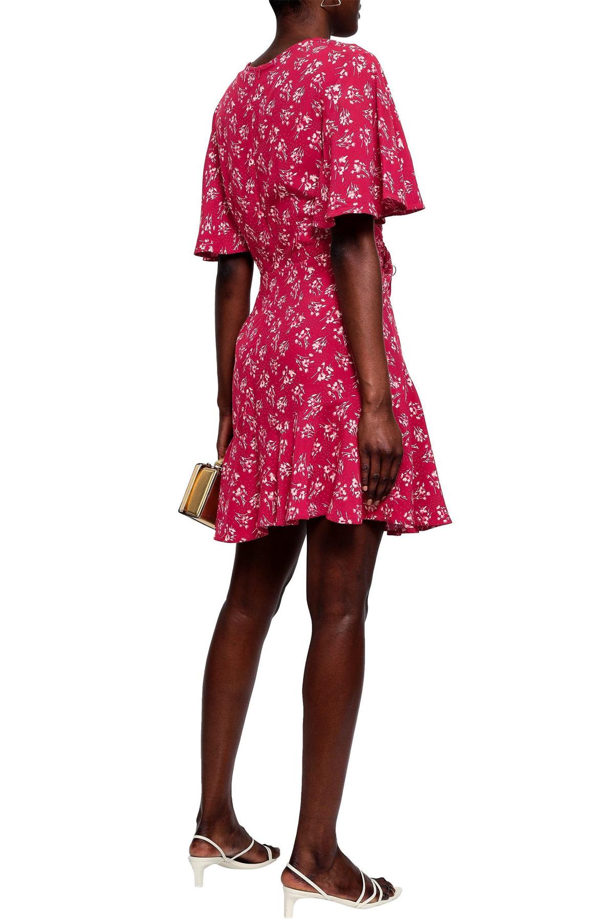 Lover the Label Mimosa Mini Dress Red Size 12 photo 3