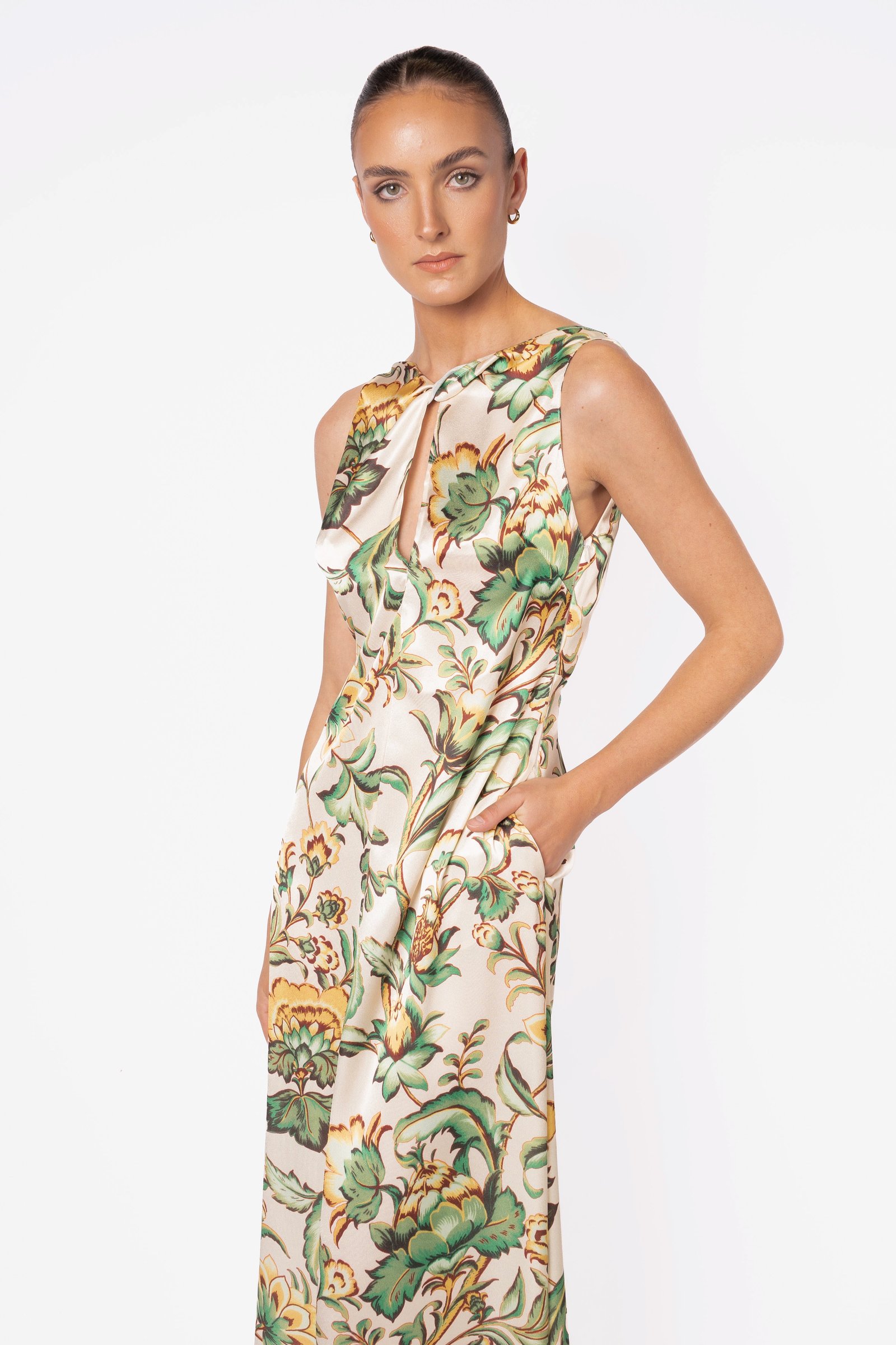 ONE FELL SWOOP LU MAXI DRESS - VERANDA photo 8