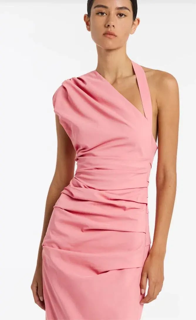 Sir the Label Giacomo Gathered Gown Pink Size 2 / AU 10 photo 2