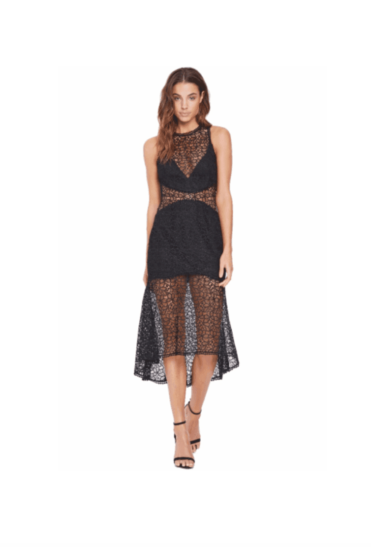 Nicholas Guipure Lace Midi Dress photo 2