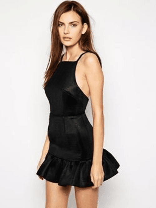 Finders Keepers Mesmerize Mini Dress Black Size 6 photo 5