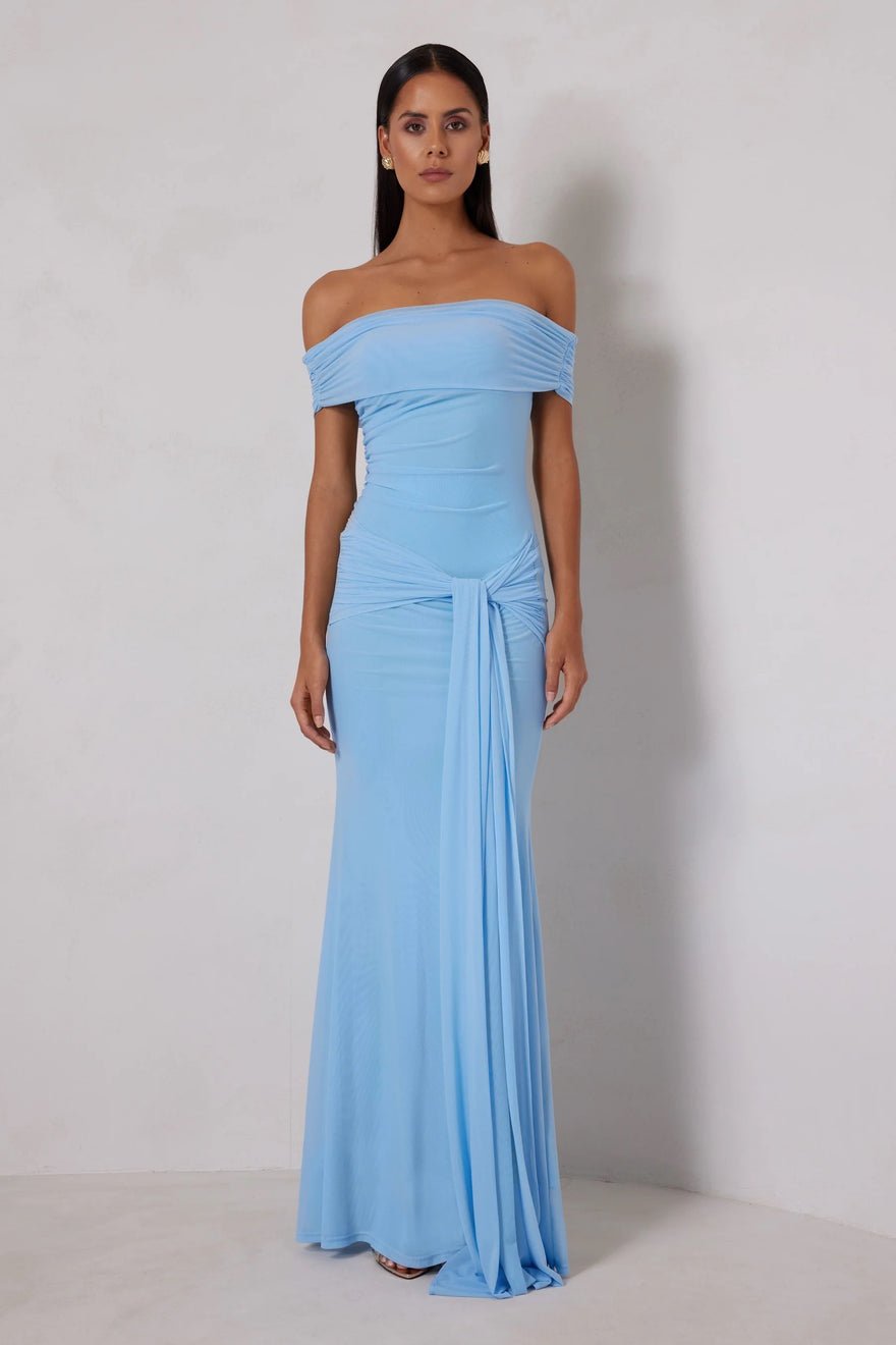 Elle Zeitoune Saylor Dress - Sky Blue photo 3