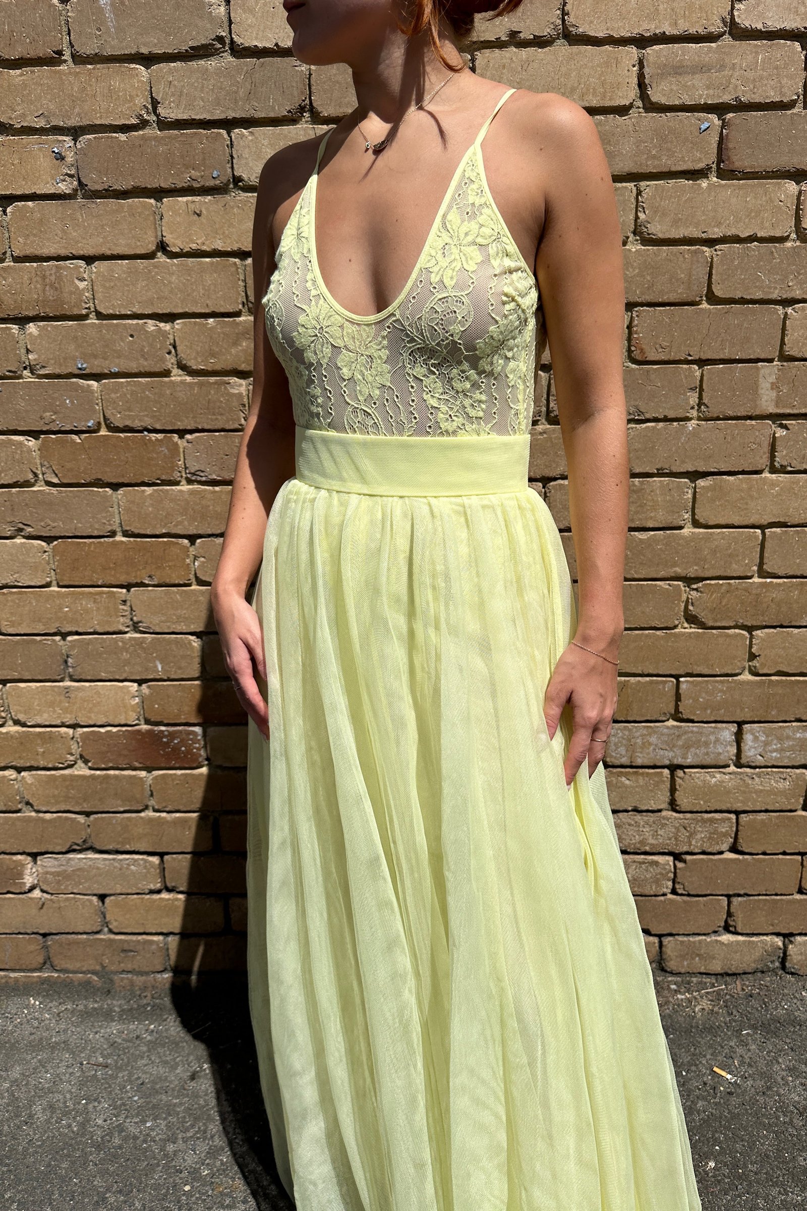 ZIMMERMANN TULLE SKIRT - LEMON photo 11
