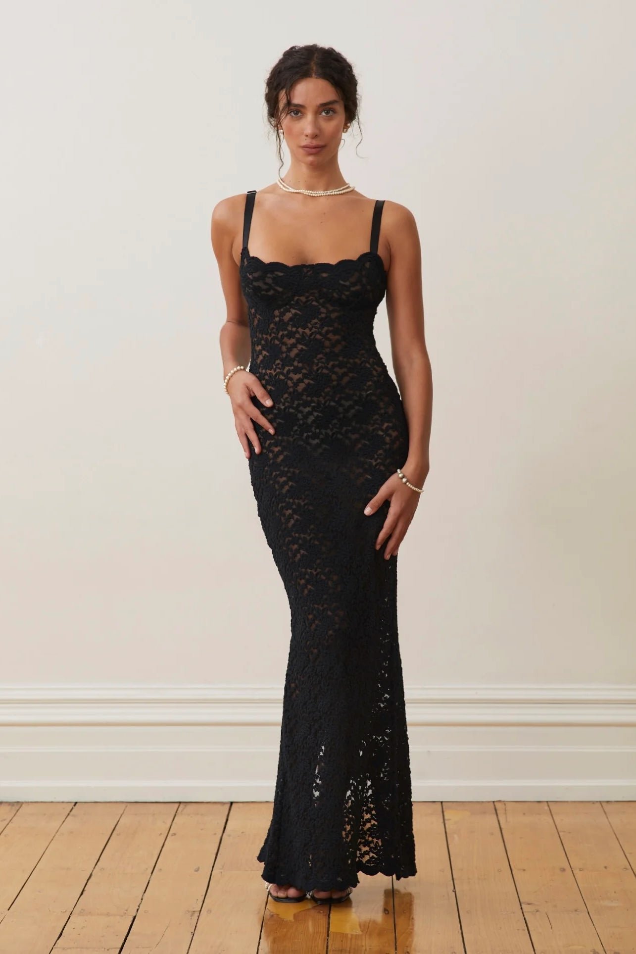 ARCINA ORI MARGOT DRESS - BLACK photo 6
