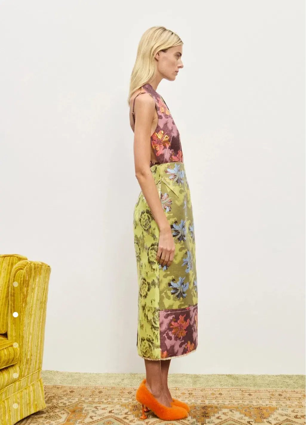 Alemais Adriana Jacquard Midi Gown Multi Size AU 10 photo 2