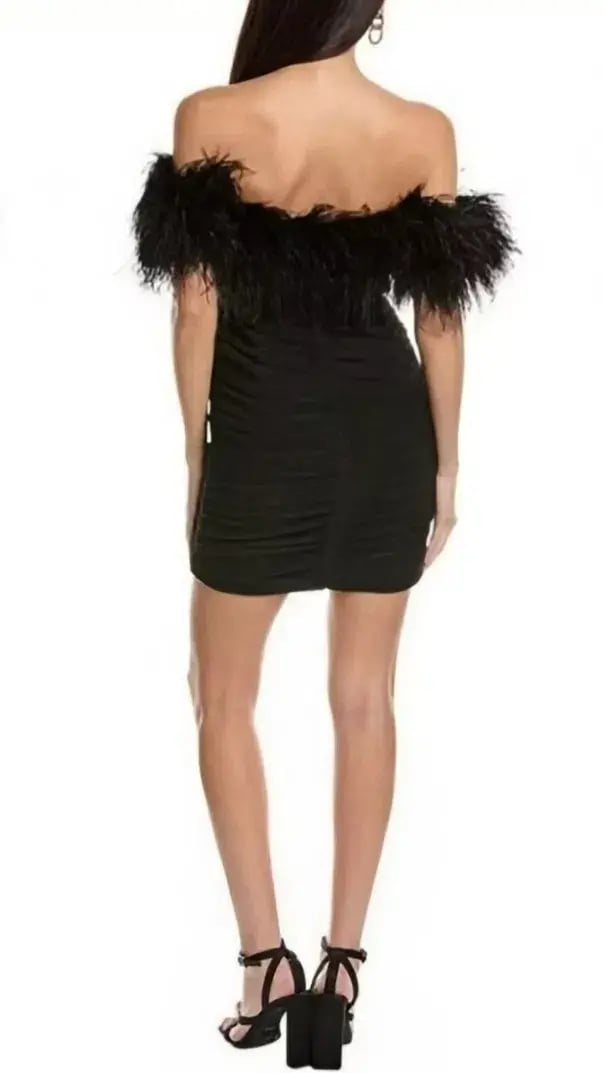 Rachel Gilbert Zion Mini Dress Black Size 1 / AU 8 photo 5