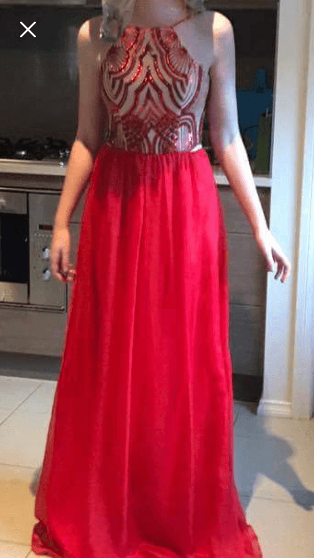 Red Bariano Dress photo 3