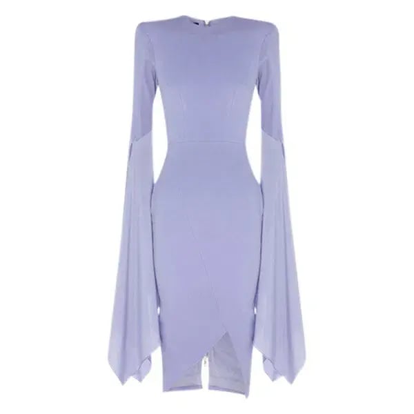 Alex Perry Cara Dress Purple Size 6 photo 2