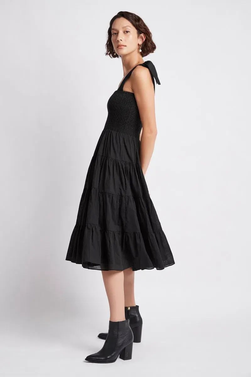 Aje Lagoon Dress Black Size 8 photo 2