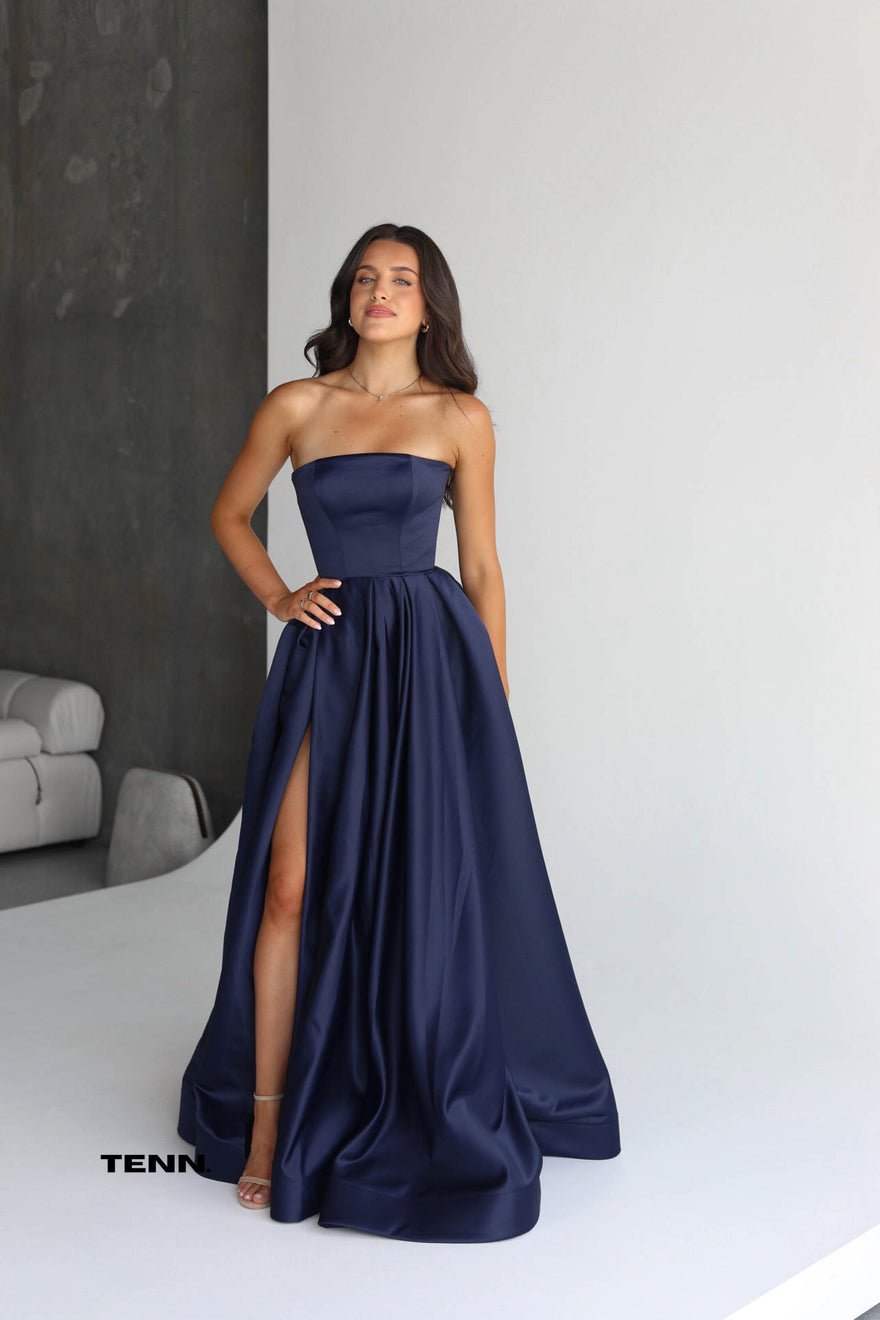 Lia Stublla Rosa Gown -Navy photo 2