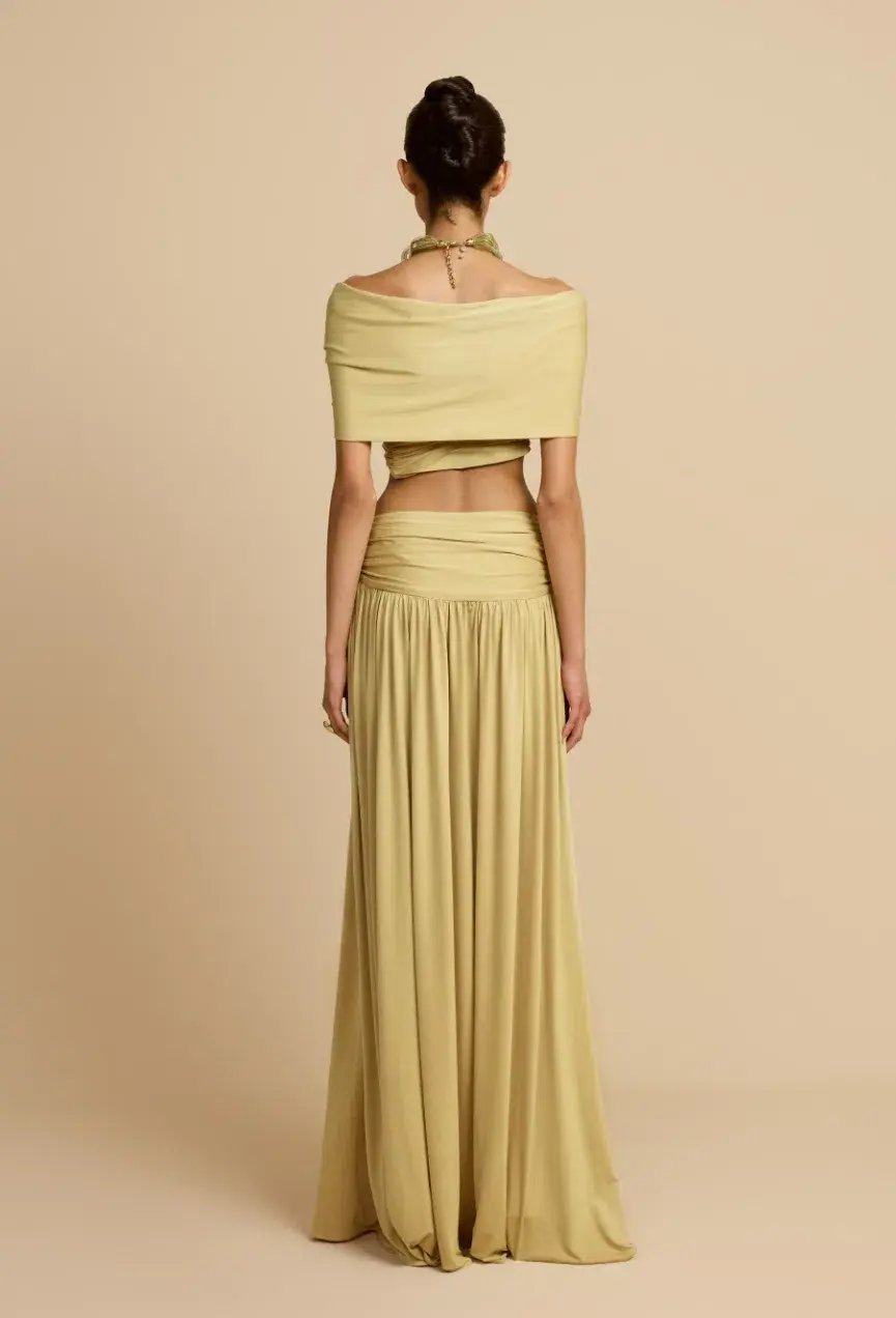 Arcina Ori Alessia Top and Skirt Yellow Size XS / AU 6 photo 2