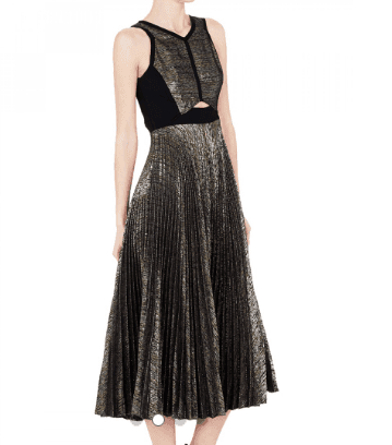 Sass & Bide - Cultural Diffuse Dress - Gold/ Black photo 4