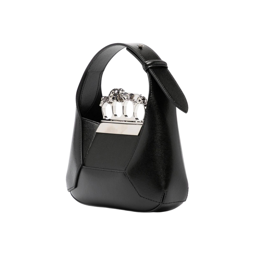 Alexander McQueen Mini Jewelled Leather Bag photo 2