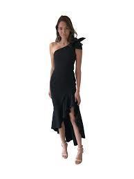 TIE SHOULDER WAVE GOWN photo 4