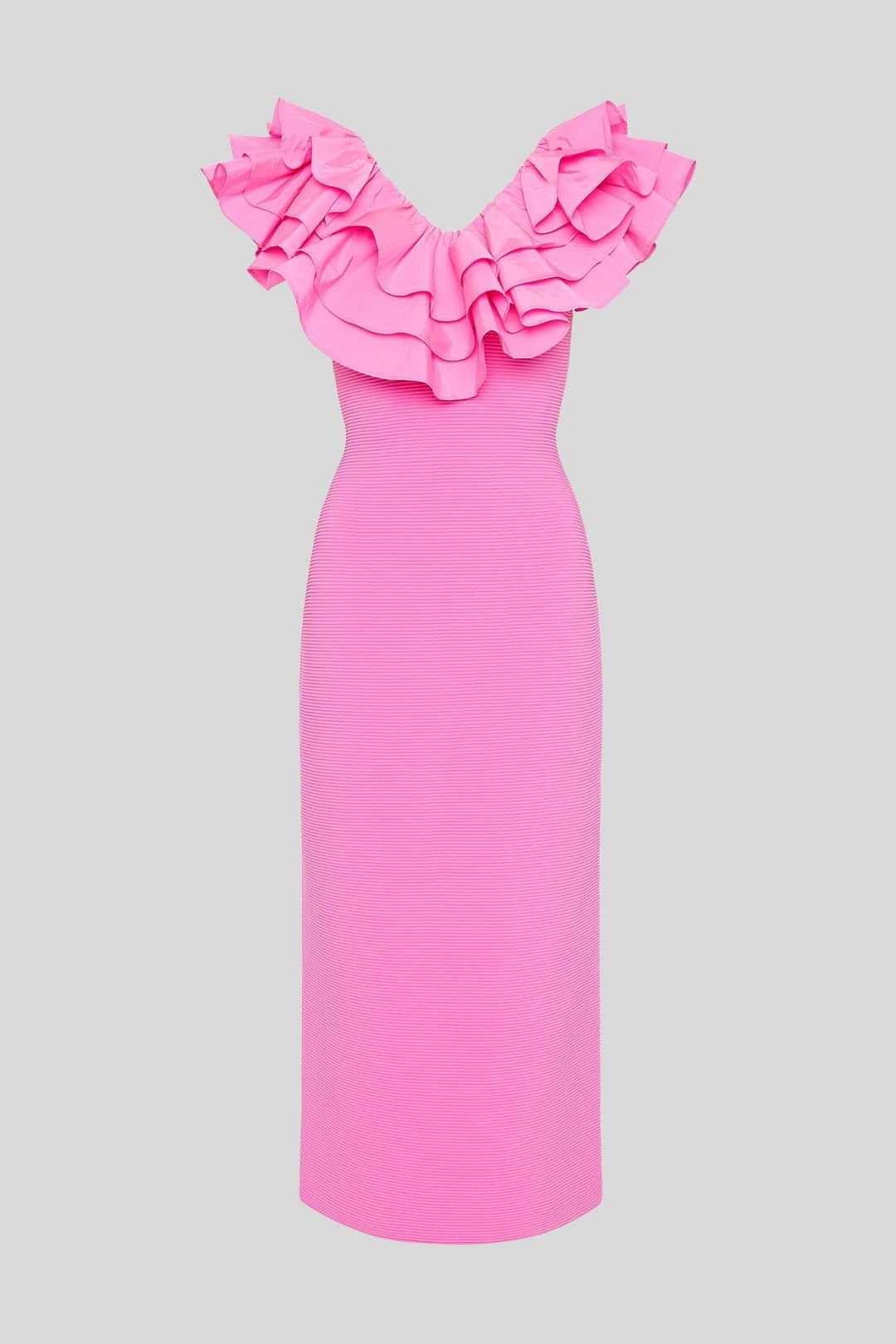 Transcendent Ruffle Midi Dress photo 3