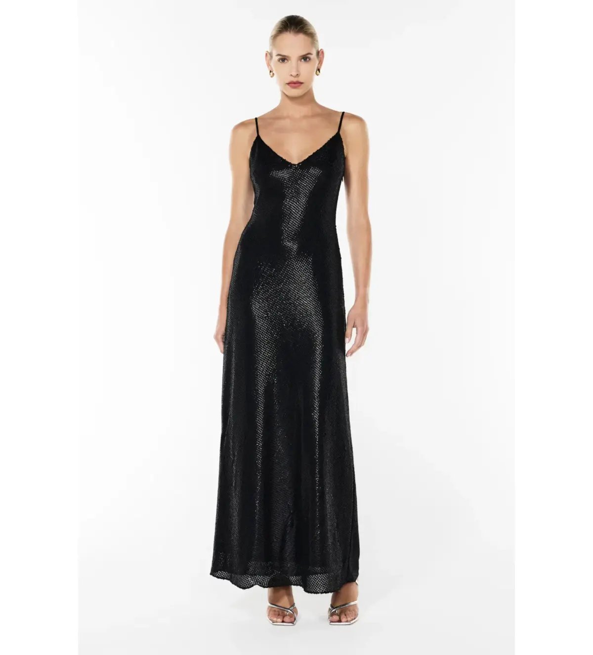 Manning Cartell Black High Voltage Slip Dress in Black Size AU 6 photo 2