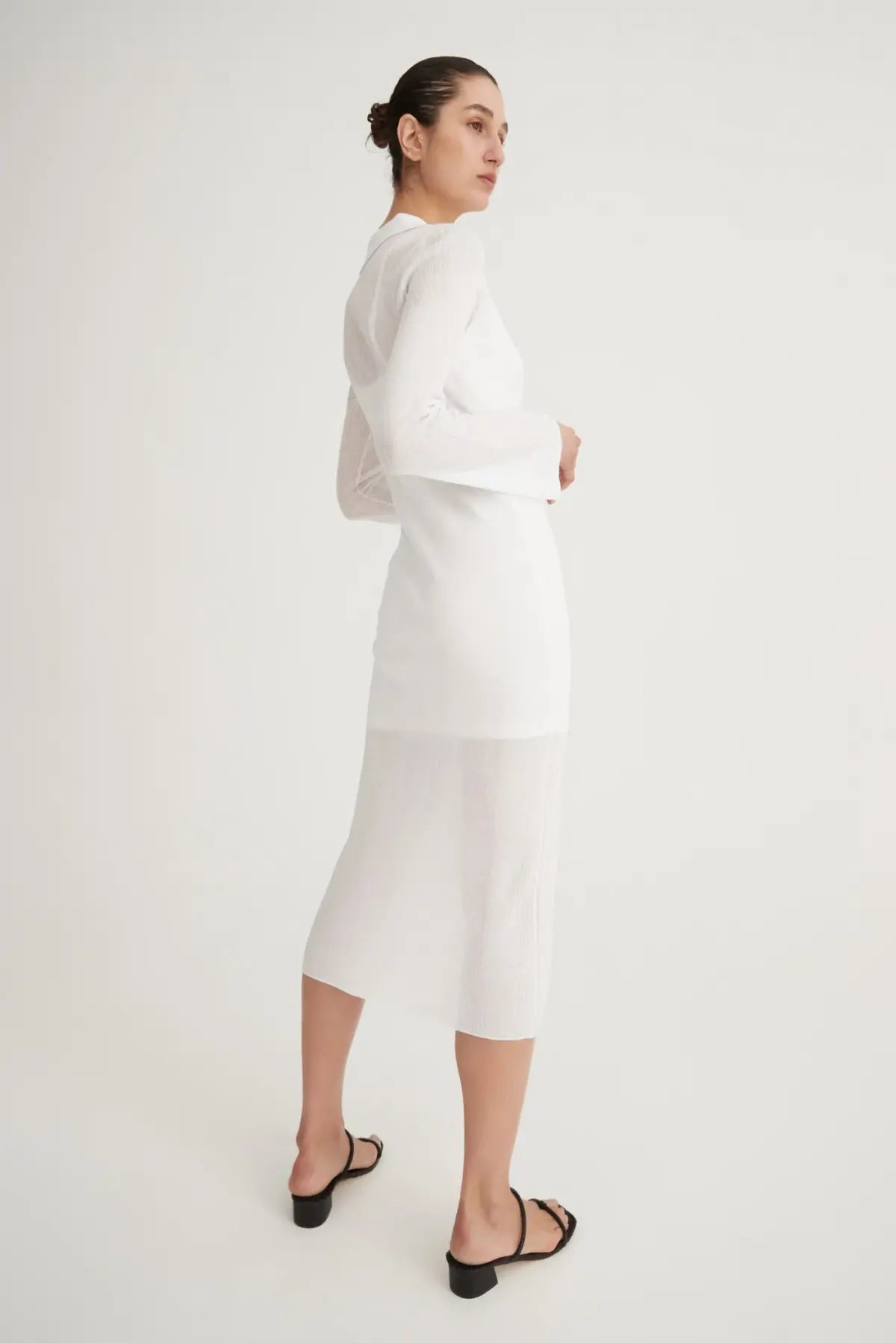 Hansen & Gretel Seville Shirt Dress White Size 10 photo 2