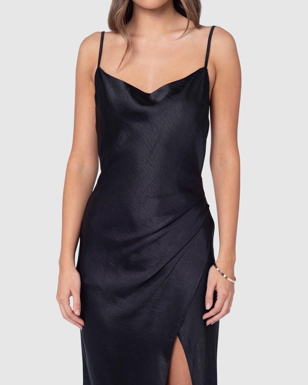 PILGRIM ALLURE SATIN GOWN - SIZE 6 photo 5