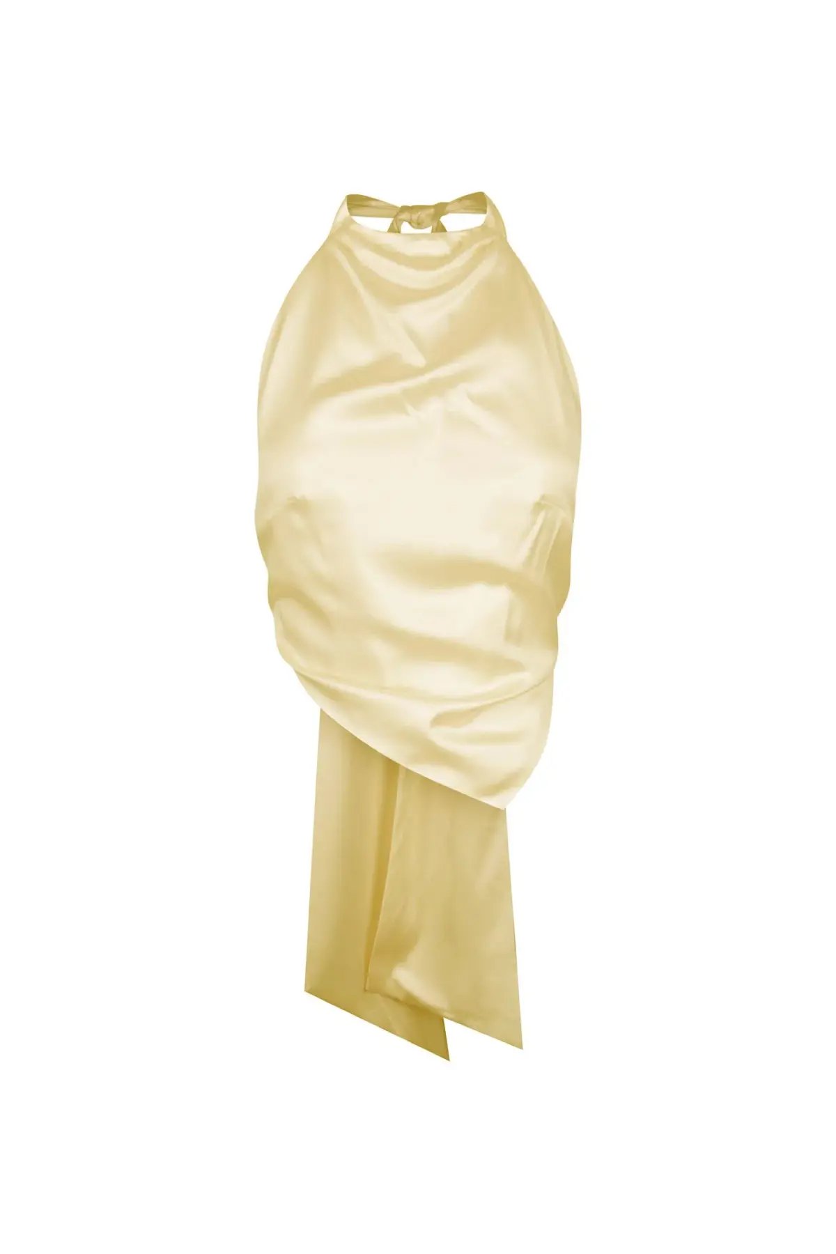 Hansen and Gratel Ives Halter Top Lemon Size 6 photo 3