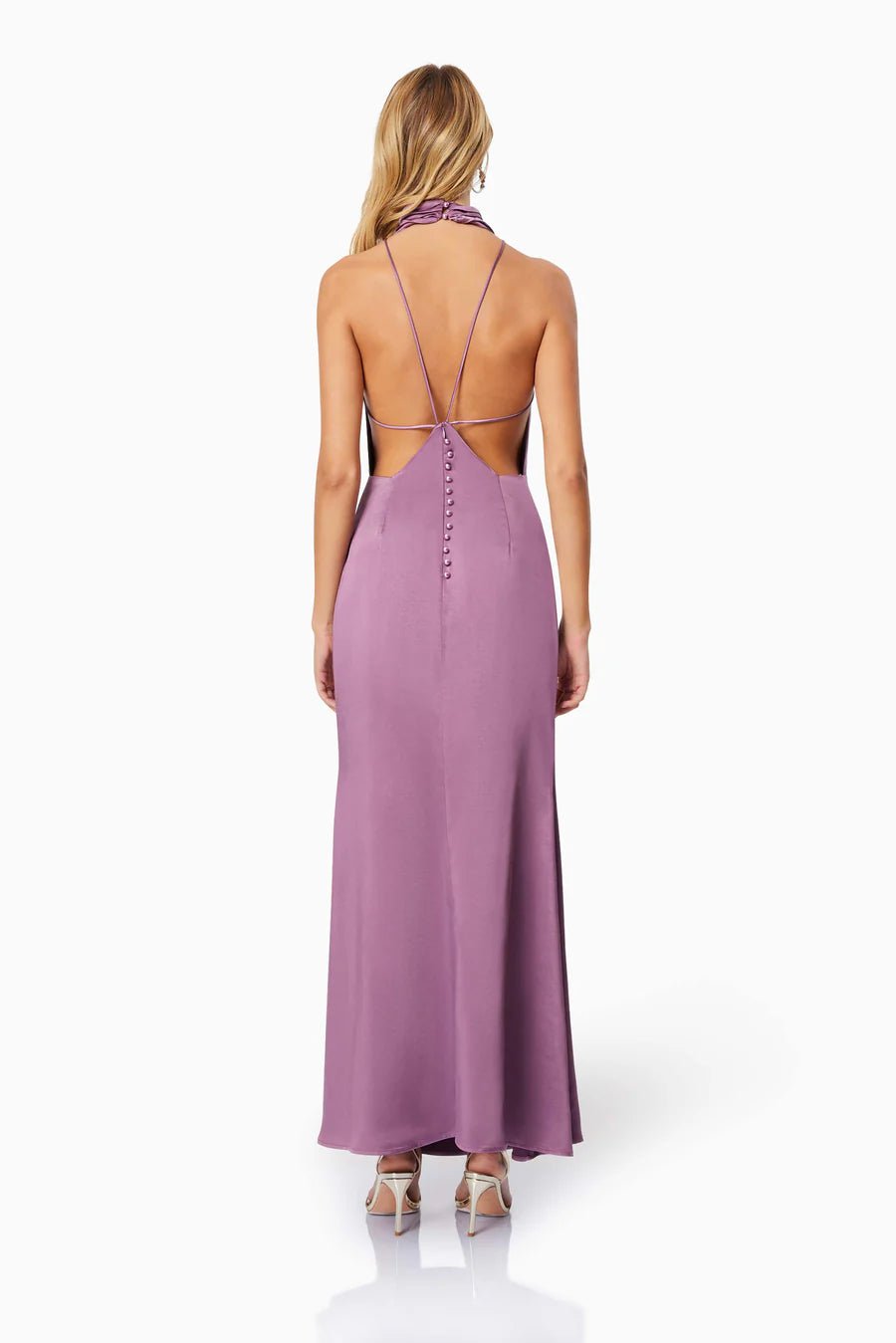 ELLIATT FAITH MAXI DRESS - MAUVE photo 3