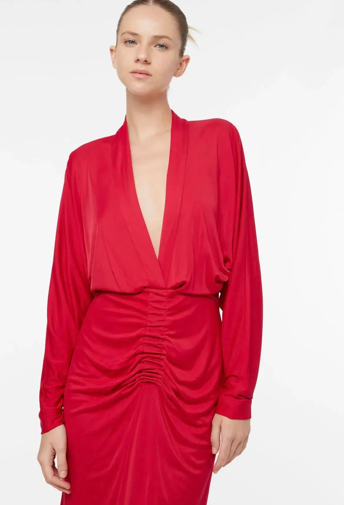 Manning Cartell Silk Jersey Midi Dress Size 10 photo 3