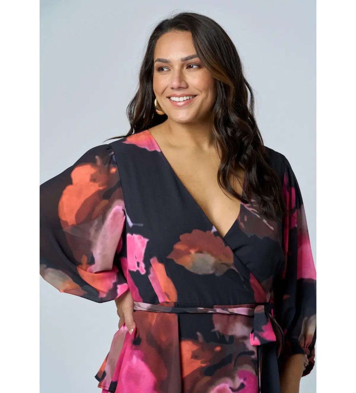 Curve Project Temptress Dress in Pink Dusk Size 22 photo 4