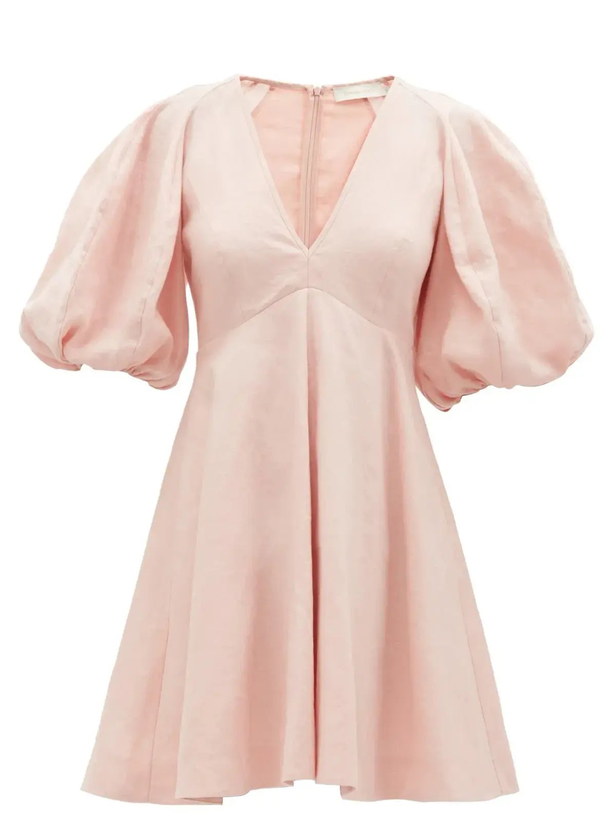 Zimmermann Dancer Day Mini Dress Blush Size 1 / AU 10 photo 3