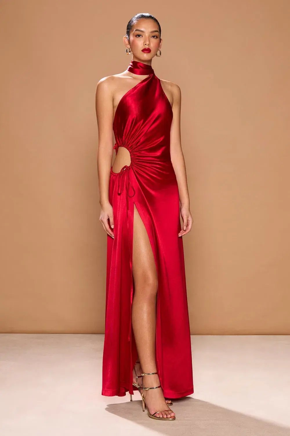 Sonya Moda Alia Dress in Sorrento Red Size 12 photo 2
