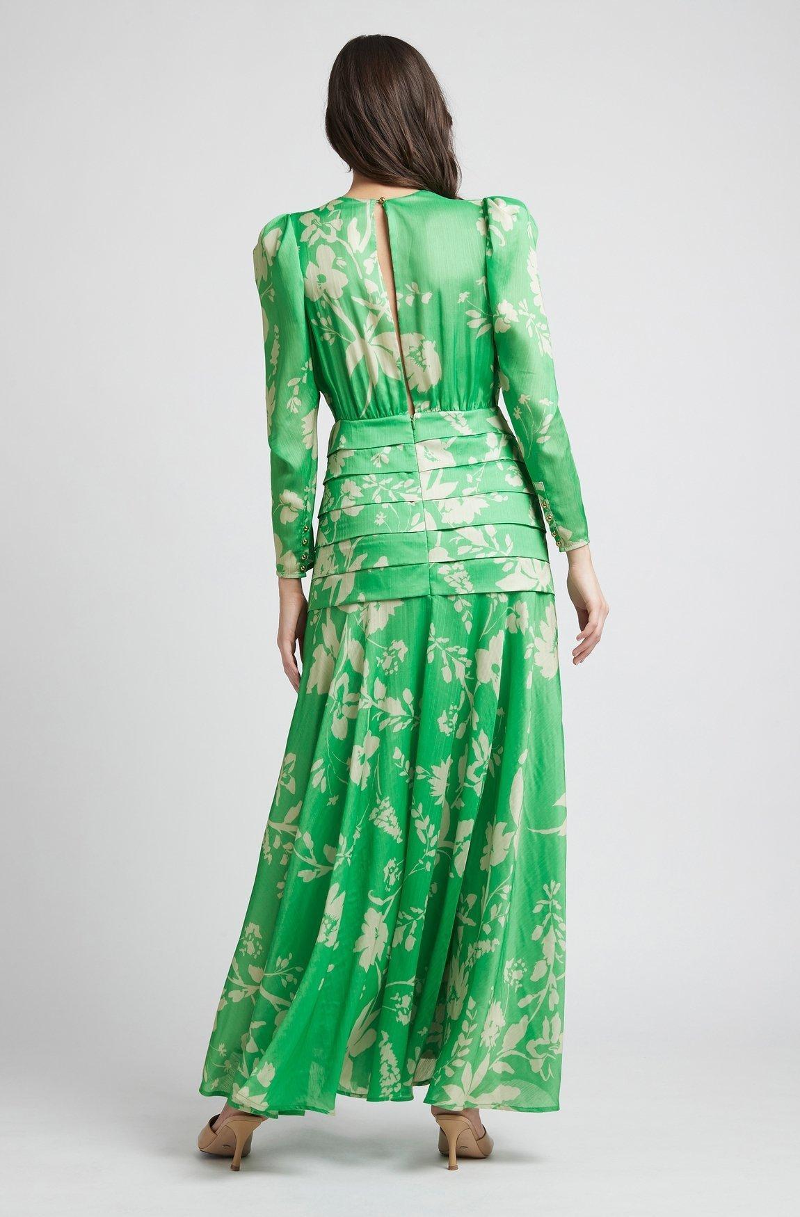 Sheike Elsie Maxi Dress Green Size 6 photo 2