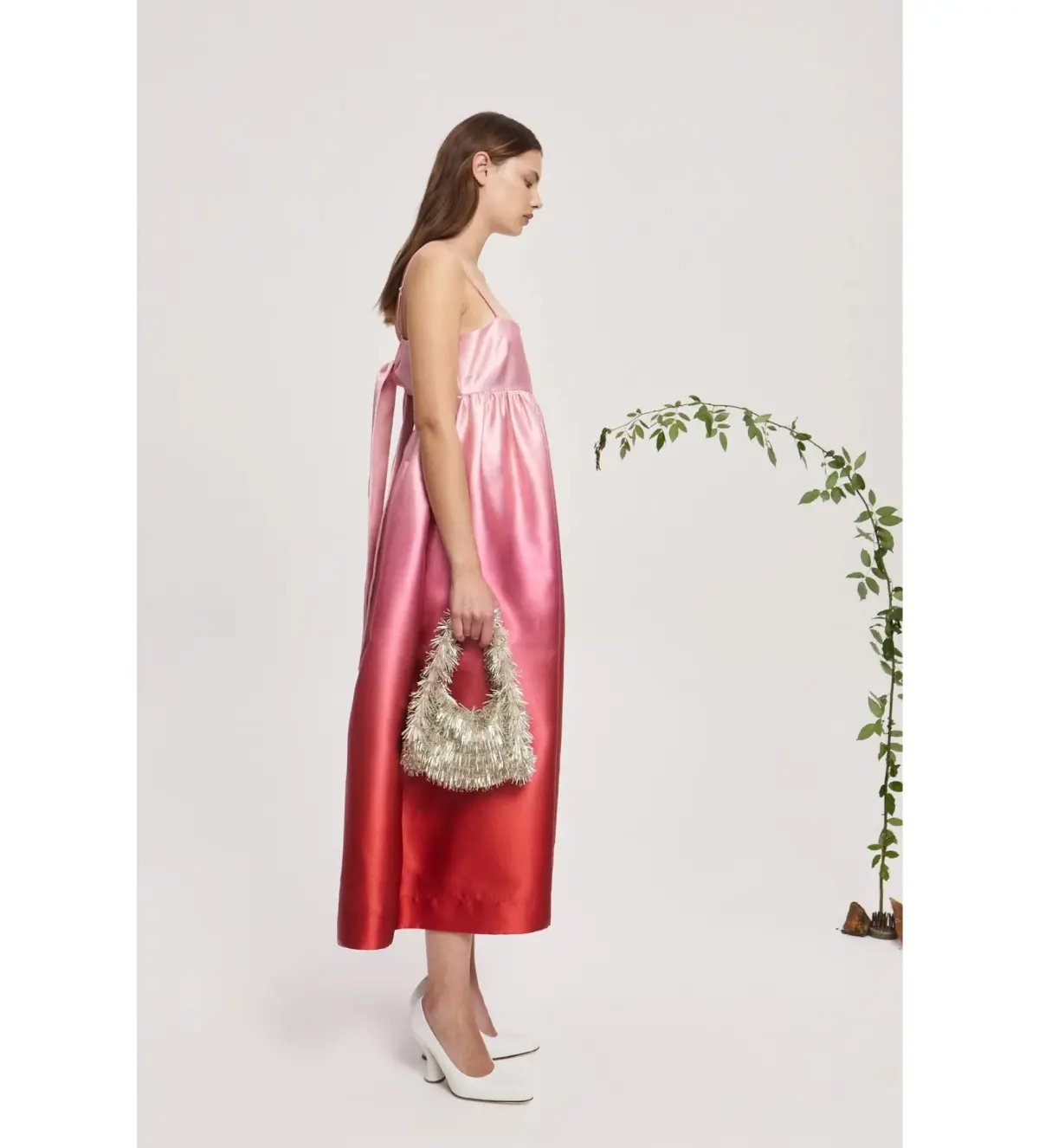 Alemais Inez Midi Dress Ombre Size AU 6 photo 3