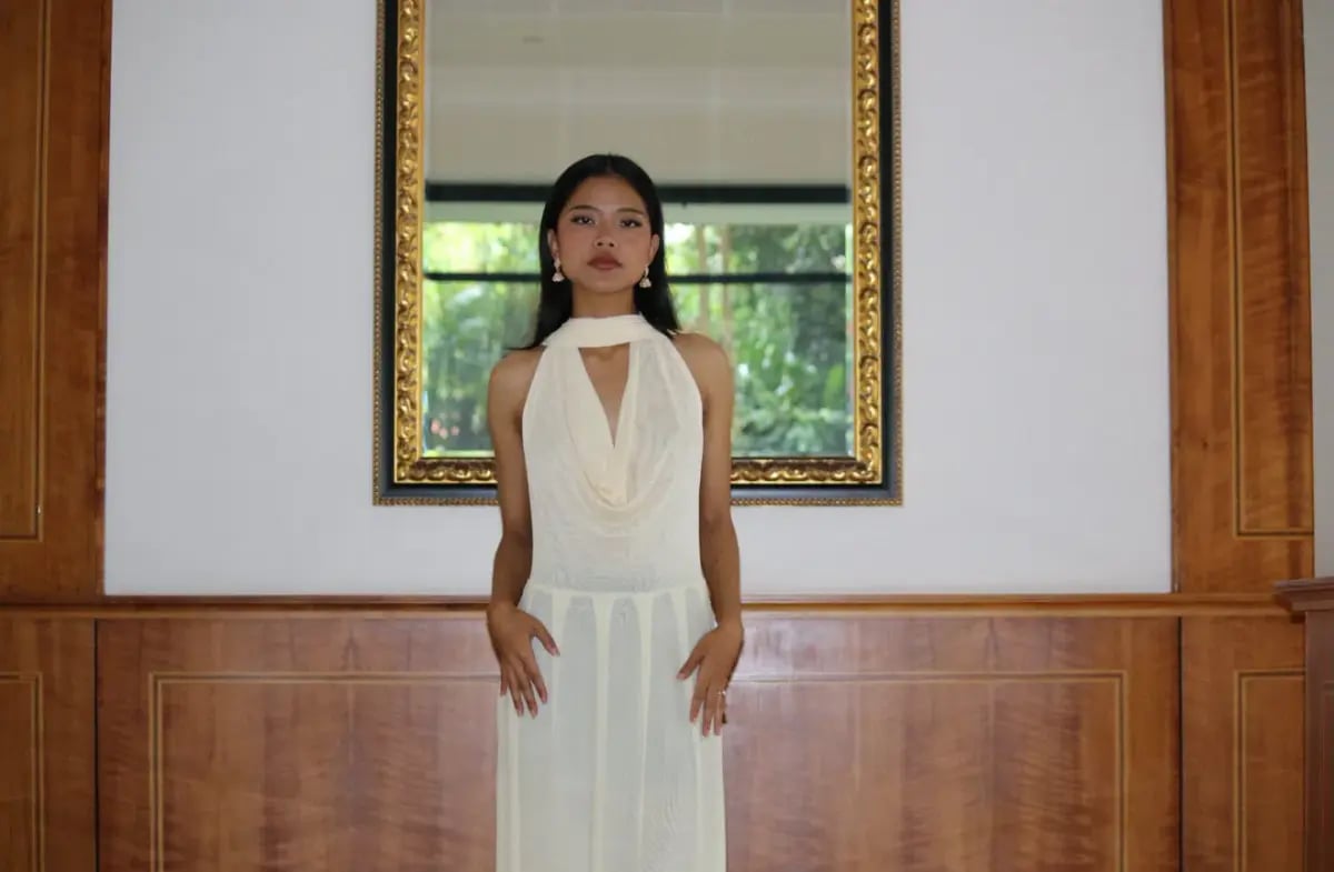 Raphaella Santana, The Hera Dress - Beige size S photo 4