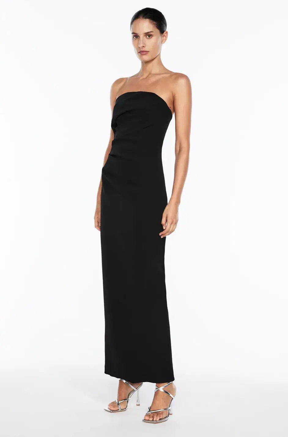 Manning Cartell Fast Forward Strapless Dress Black Size XS / AU 6 photo 2