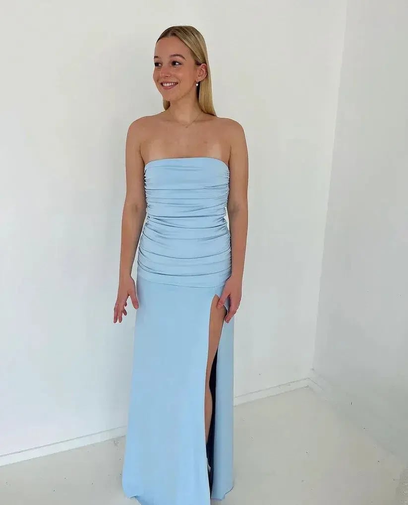 Mode Mila Remi Dress Maxi Ice Blue Size AU 6 photo 2