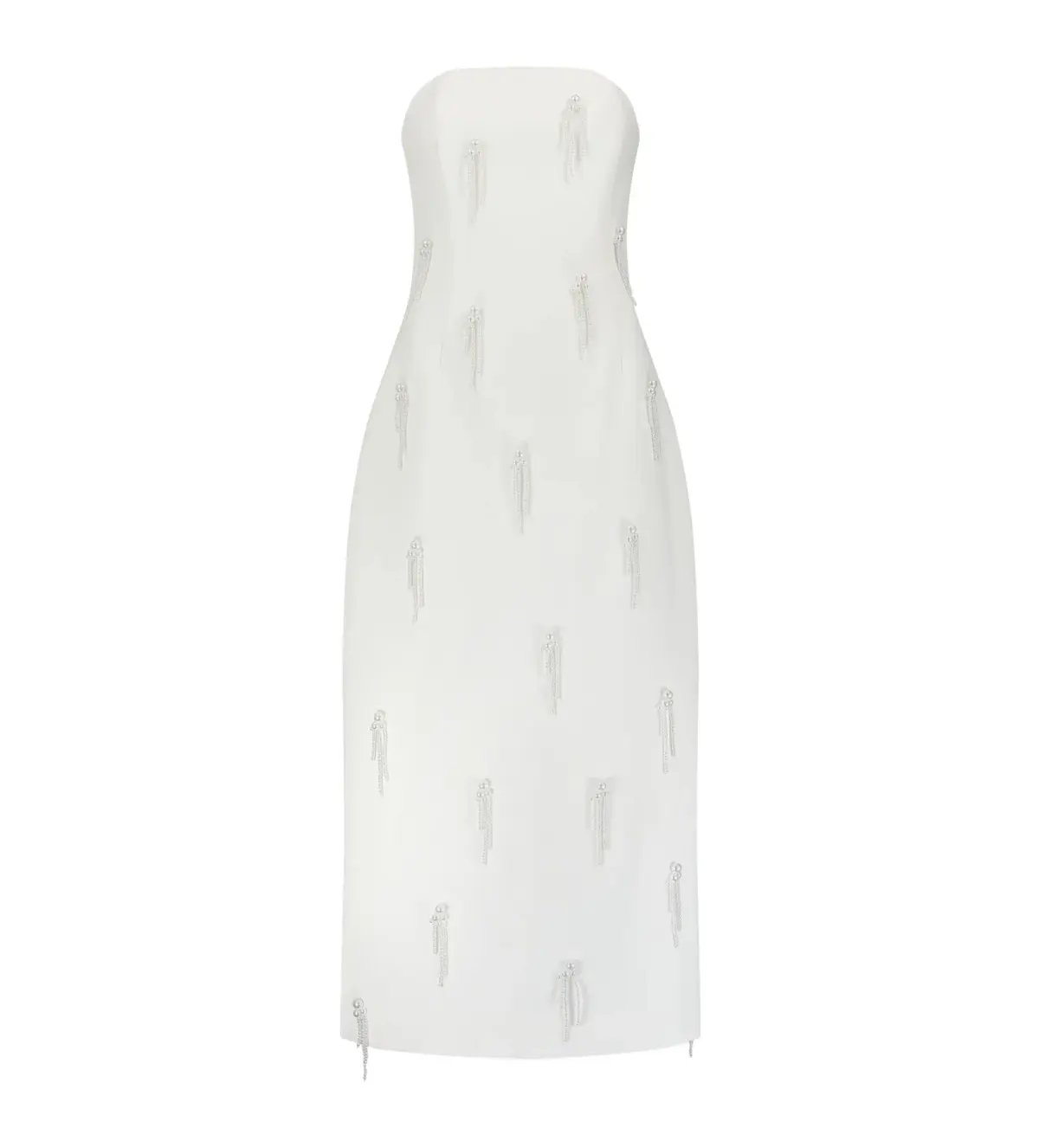 Odd Muse Ultimate Muse Embellished Midi Dress White Size AU 6 photo 4
