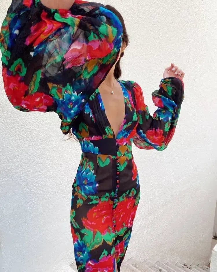 Rat and Boa Ferreira Dress Print Size 10 photo 2