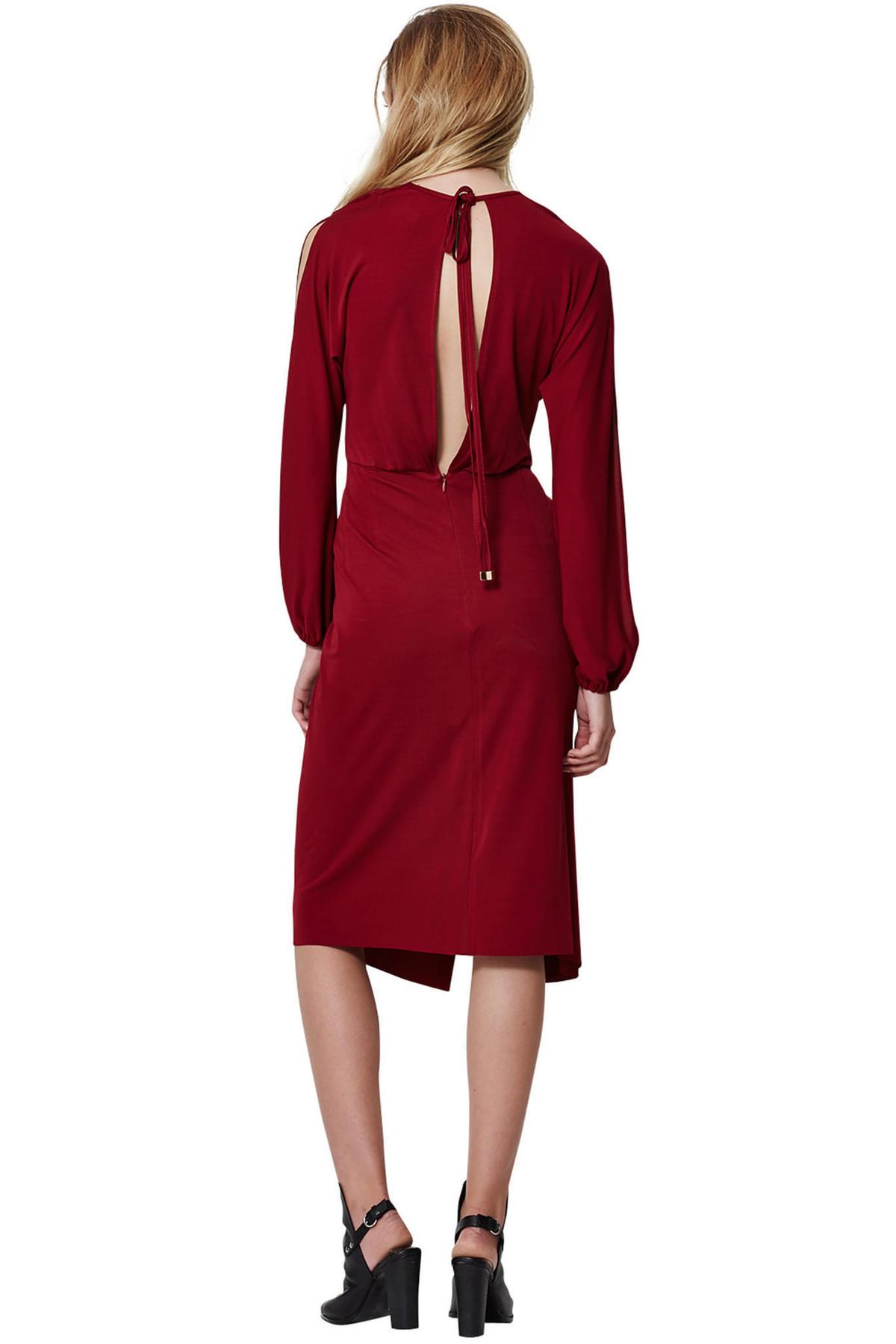 Bec & Bridge Red Dress 12 photo 4