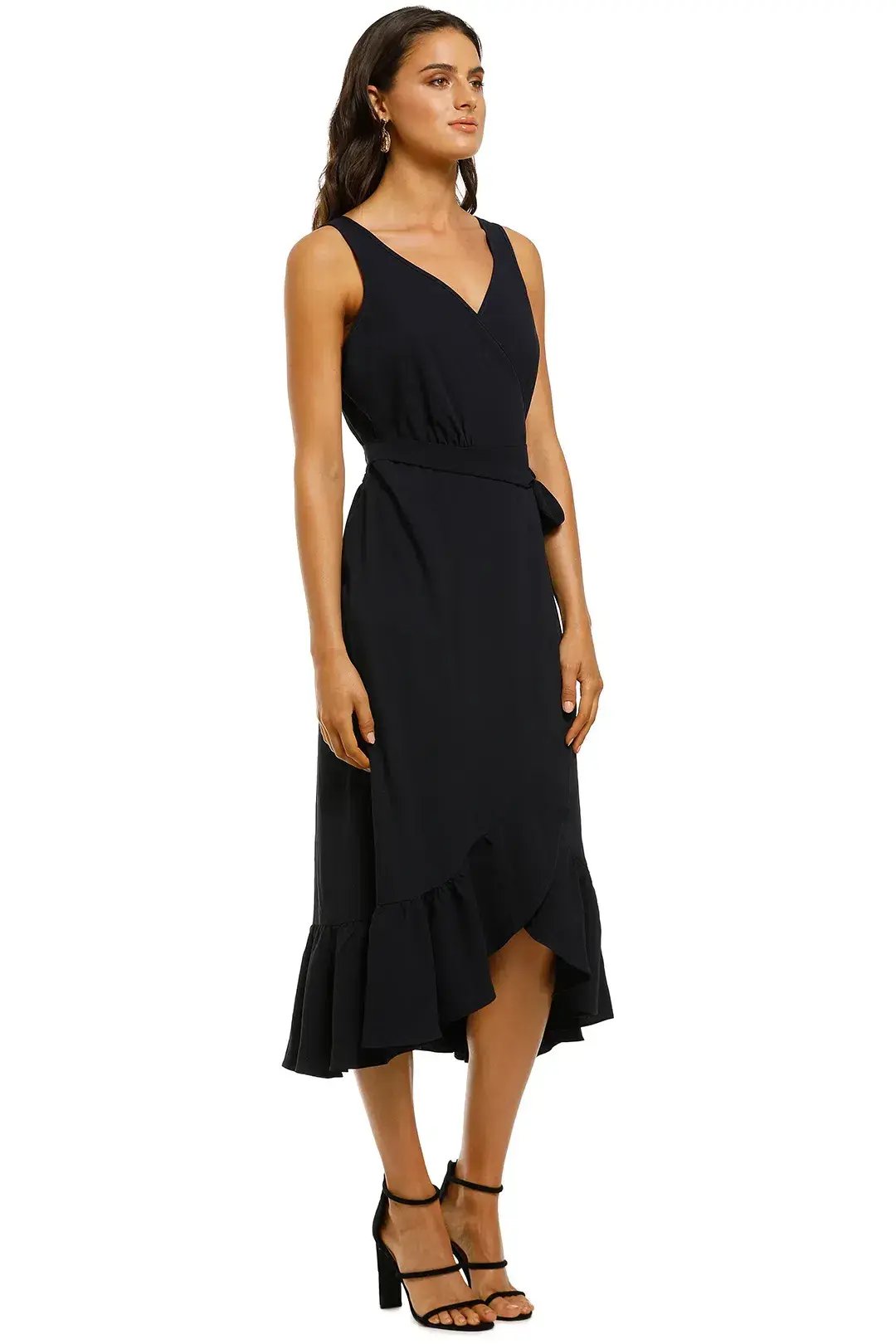 Tania Olsen Brit Midi Dress in Navy Size 16 photo 2