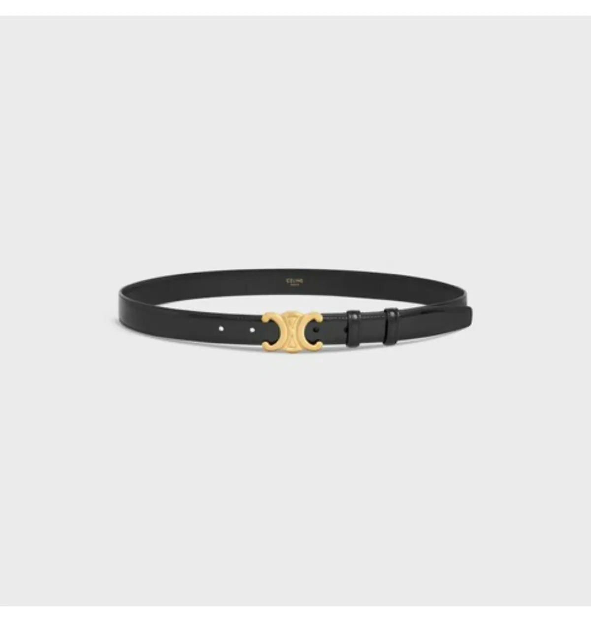 Celine Triomphe Belt Black photo 3