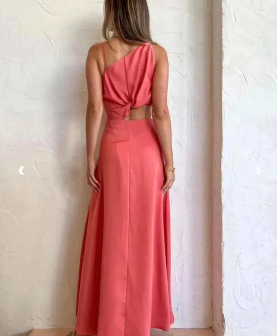 One Fell Swoop Essence Maxi Dress grapefruit Size 10 photo 6