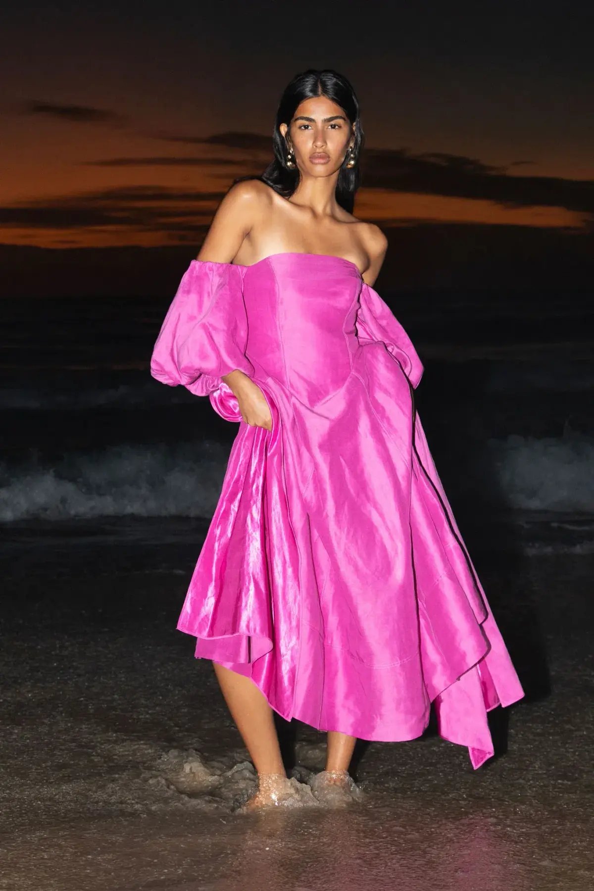 Aje Incarnation Midi Dress Size 10 photo 5