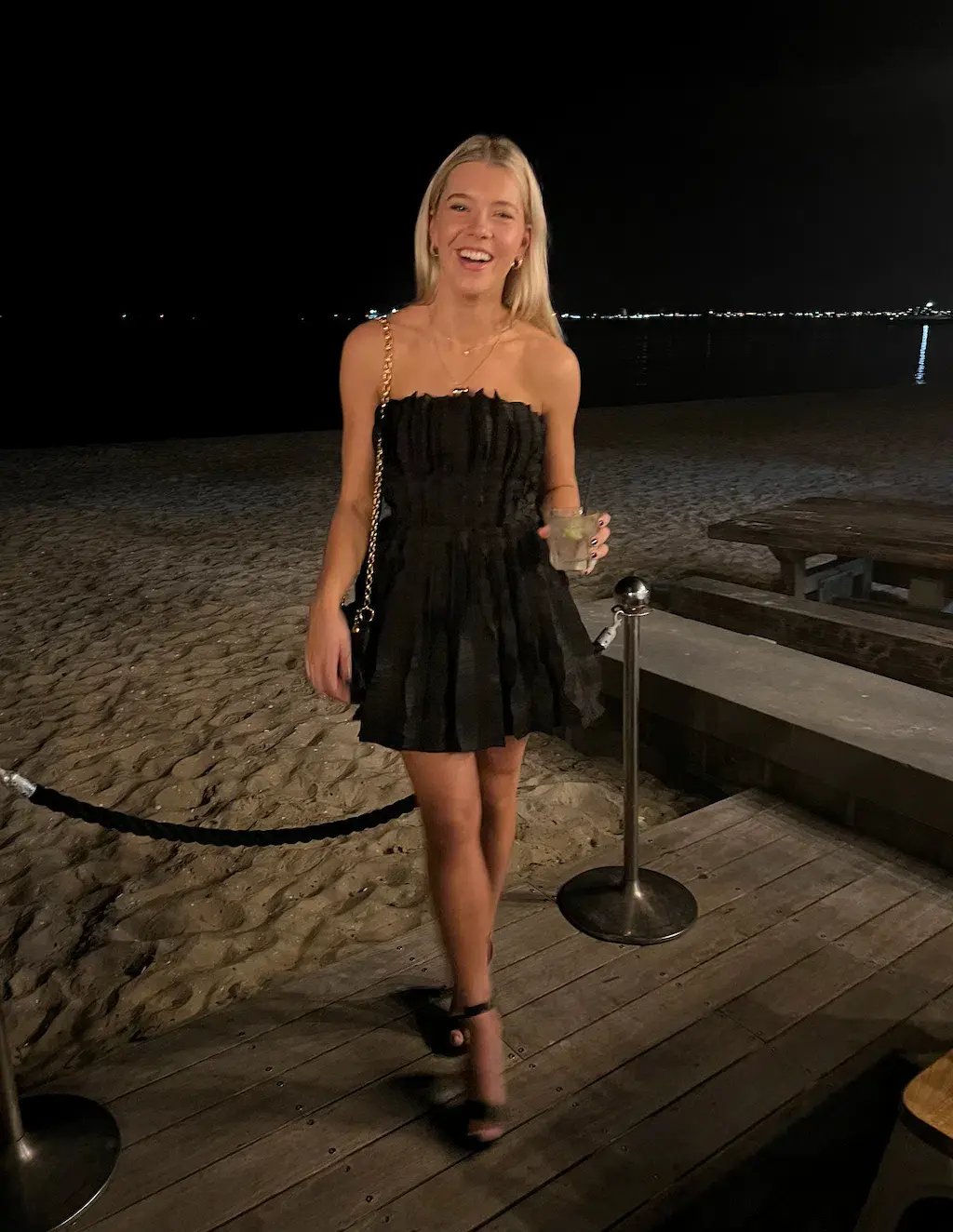 Aje The Hybrid Sleeveless Mini Dress Black Size 8 photo 3