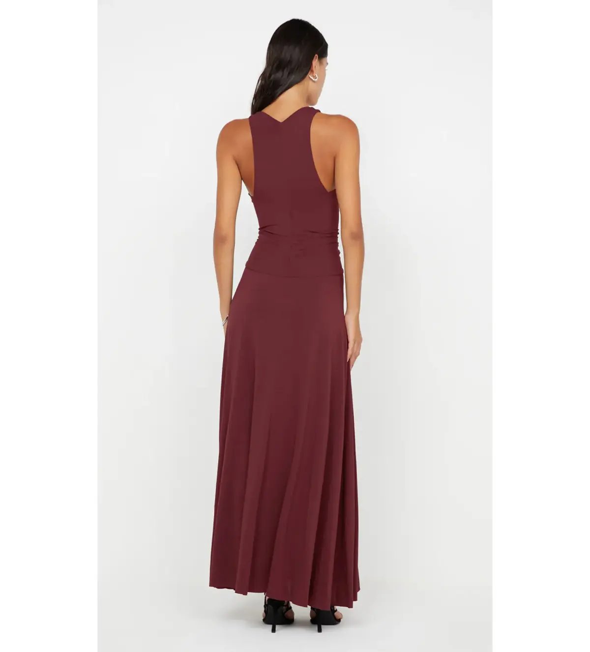Bec and Bridge Greta Gown Cherry Cola Size 8 photo 4